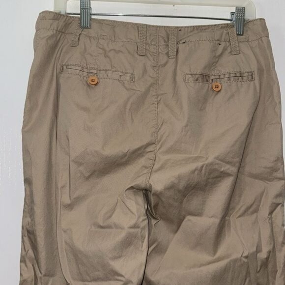 Liz Claiborne Womens Jackie Chino Pants Size 10 Beige Made In China - Picture 7 of 9